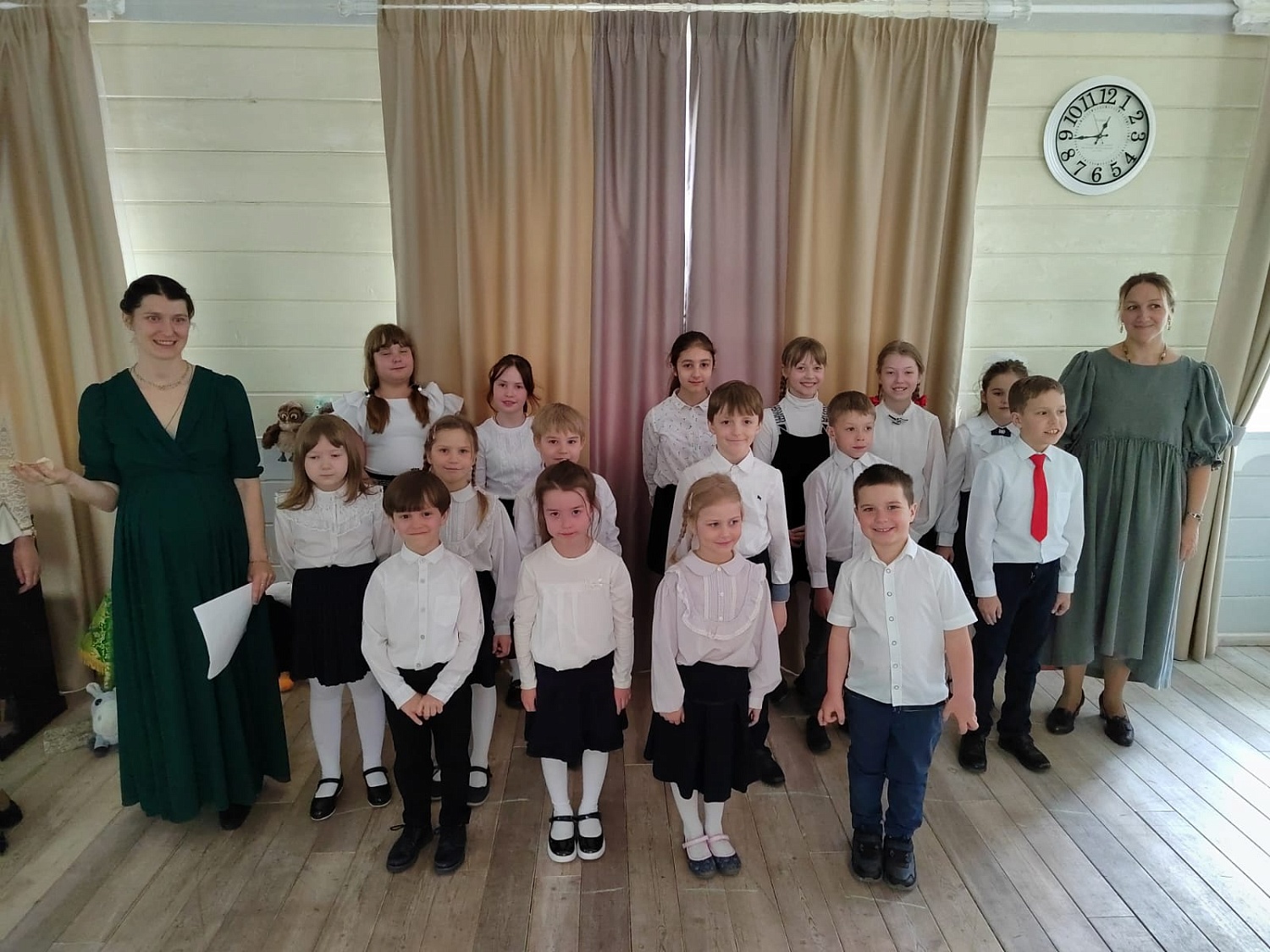 Детский хор храма преподобной Евфросинии Московской выступил с праздничным концертом