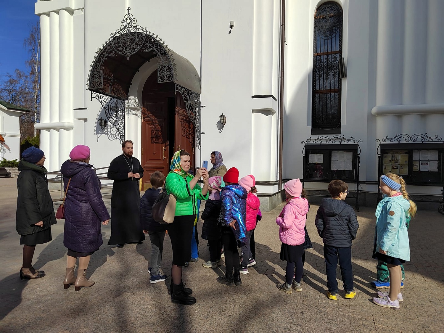 Храм преподобной Евфросинии, великой княгини Московской, посетили учащиеся ГБОУ «Школа № 1279 «Эврика»